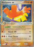 Hariyama ex - Deoxys - 100/107 - Holofoil