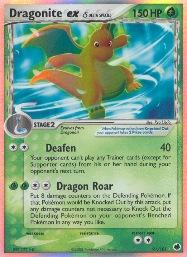 Dragonite ex δ - Dragon Frontiers - 91/101 - Holofoil