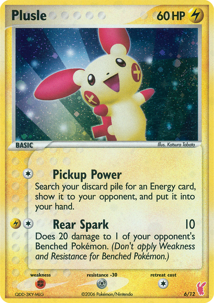 Plusle - EX Trainer Kit 2 Plusle - 6/12 - Holofoil