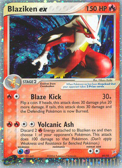 Blaziken ex - Team Magma vs Team Aqua - 89/95 - Chris Fulop