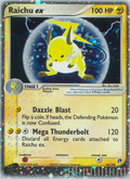 Raichu ex - Sandstorm - 98/100 - Holofoil