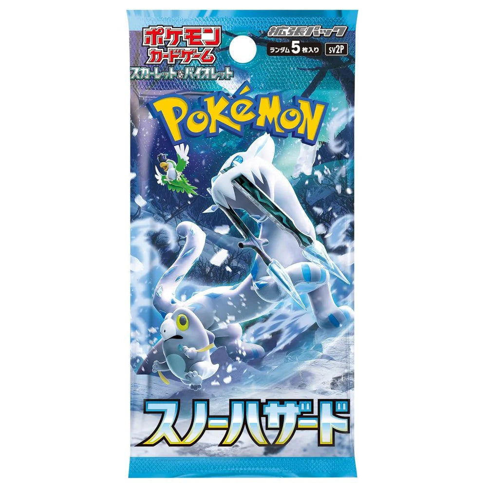 Pokemon Snow Hazard -SV2p - Booster Pack
